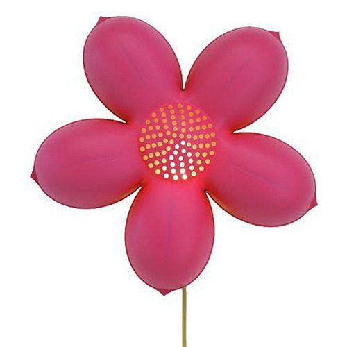 이케아 SMILA BLOMMA 벽등 E14 분홍꽃 700.970.89 - 마켓비