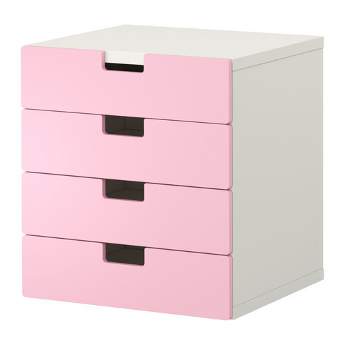 [이케아] STUVA Storage Combination with Drawers (60x50x64cm, Pink) 898.887.12  - 마켓비