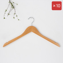 [ONLY] 마켓비 RODNEY 원목옷걸이 오픈형 10팩 KS1018/LDR 당일발송 - 마켓비
