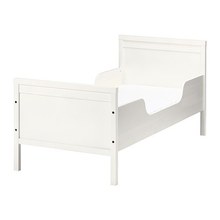 [이케아] SUNDVIK Bed (White, 70x160x10cm 매트리스 포함) 099.029.10 - 마켓비