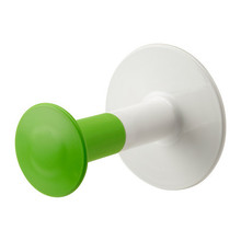 [이케아] LOSJON Toilet Roll Holder (White, Green) 802.257.84 - 마켓비